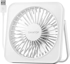 Df-01 Gaiatop Usb Desk Fan 5 Inch Personal Small Portable Table With 180 Til