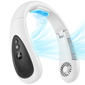 Gaitir 787188974742 Neck Air Conditioner Portable Fan With Cooling Plate 360 Airflo