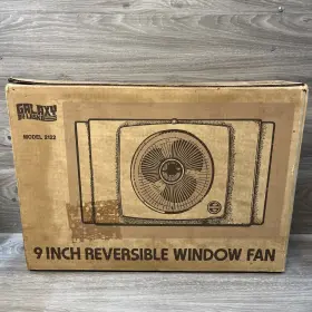 2122 Galaxy Vintage By Mako 9 Inch Reversable Fan New Made In Usa