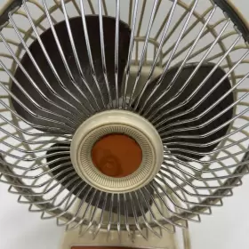 3146 Galaxy Fan 6 Inch 2 Speed Brown Works Need Cleaning #2