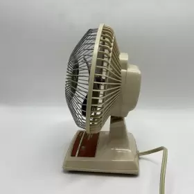3146 Galaxy Fan 6 Inch 2 Speed Brown Works Need Cleaning #3