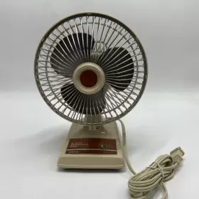 3146 Galaxy Fan 6 Inch 2 Speed Brown Works Need Cleaning