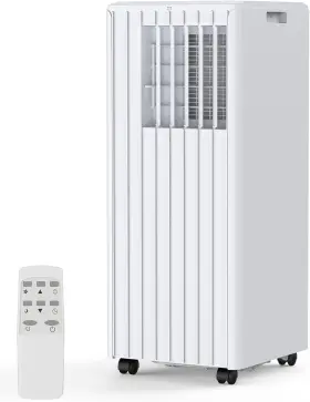 34phmyznsouh-oewh-4lhqjgc0 Garveehome 8000 Btu Air Conditioner Portable For Room Quiet Ac With 3 Cooling