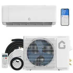 Garveetech Jzge6gab1owagkakgnupharicn65o 12000 Btu Mini Air Conditioner 22 Seer2 Ductless Inverter Ac With 115v