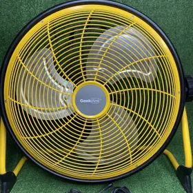 Geek Aire 850000834644 Rechargeable Outdoor High Velocity Camping Floor Fan 16 Inch Portable Bat #2