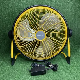 Geek Aire 850000834644 Rechargeable Outdoor High Velocity Camping Floor Fan 16 Inch Portable Bat