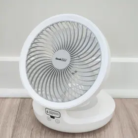 Geek Aire 850026178661 Gf6 Rechargeable Personal Air Circulator Fan White Great Condition