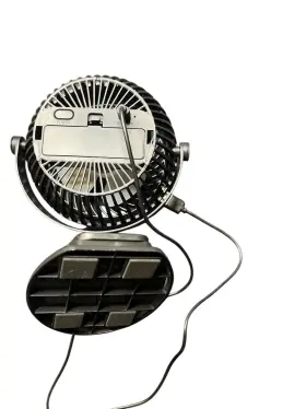 Gtcf006 Geektek Clip N Cool Fan - Portable Rechargeable Usb Strong Clamp 3 Speeds #2