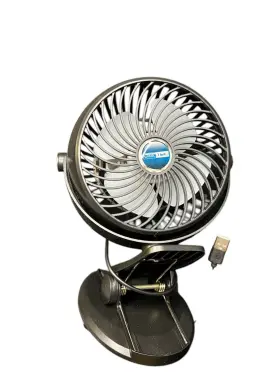 Gtcf006 Geektek Clip N Cool Fan - Portable Rechargeable Usb Strong Clamp 3 Speeds