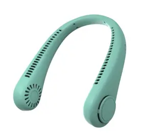 Gems 810125116667 Portable Neck Fan Green