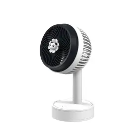 Gems 810125119880 Portable Desk Fan Rechargeable Usb Small Desktop White