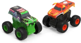 7xldrpwvle General 2-pack Official Grave Digger And El Toro Loco Clip Flip Monster Trucks 1 43