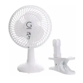 Genesis 445053226244 6-inch Clip Convertible Table-top And Fan Two Quiet Speeds - New