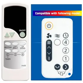 Pcf-sc15t Gengqiansi 801542910082 Remote Control For Woozoo Ohyama Globe 5-speed Oscillating Fan Sc15