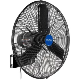 292450 Global Industrial 24 Inch Outdoor-rated Oscillating Wall-mount Fan 2 Speeds 7700 Cfm