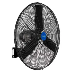 292451 Global Industrial Wall Mounted Oscillating Fan - Black