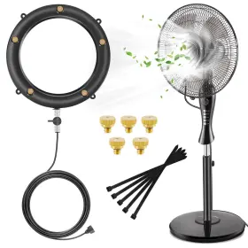 Gm-fm-us01 Gmaulee Fan Misters For Outside Patio Upgraded Mister Kit With 19.69ft 6m Wate