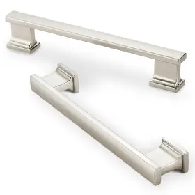 1011128sn Goffideco 10 Pack 6 Inch Length 5 128mm Hole Center Brushed Satin Nickel Kitchen