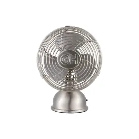 92512 Good Housekeeping 5 Inch Oscillating Desk Fan 1-speed Silver