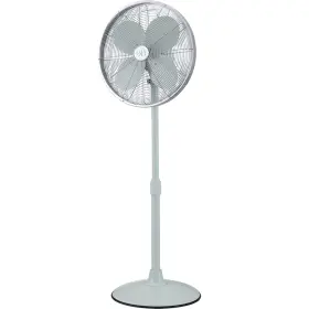 92654-bw Good Housekeeping 16-in Retro Pedestal Fan - Breezewave