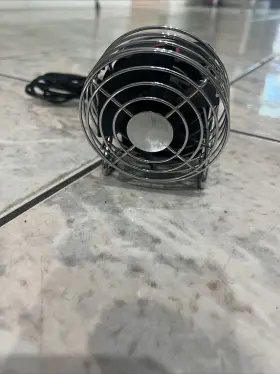 900-4154 Gould Vintage Cool It Desk Top Mini Fan 900-4154. A Little Dirty But Works Great #2