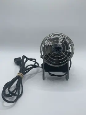 900-4566 Gould Vintage Cool It Desk Top Mini Metal Fan - Works Great