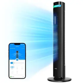 Goveelife 810127732728 42ftft Tower Fan For Bedroom Smart Floor Fans With 150 Adjustable O