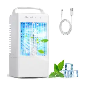 Yp2408 Gptarcer Mini Air Conditioner Portable Conditioners 3 Speed Quiet Small Condi