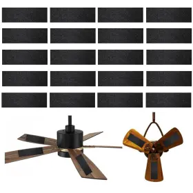 Dh-cff-b20 Grafken 20 Pack Ceiling Fan Filters For Blades - Air Purifier Pads Acti