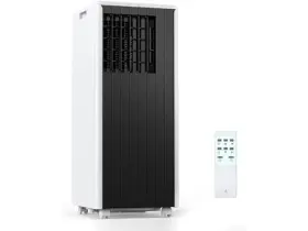 Gustowave 199108917959 8000 Btu Portable Ac Gray 13.15 Inch D X W 34.45 H
