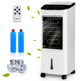 Gym06546 Gymax 3-in-1 Evaporative Air Cooler Fan Portable Conditioner With Remote Control