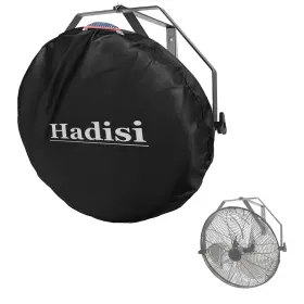 Hadisi 717038871136 Wall Mounted Non Oscillating Fan Cover Suitable For 18 Inch -20 Outdoor And Indoo