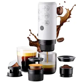 Me2410 Hailasre Portable Espresso Machine Mini 12v Rechargeable 3-in-1 Multi-functi... Fast Ship