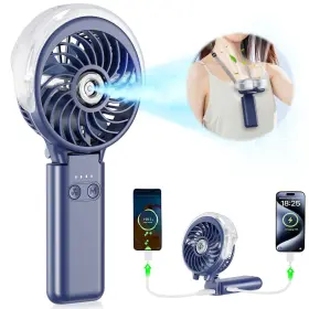 Handfan 972831621874 5200mah Portable Misting Fan With Charger Rechargeable Handheld Pers