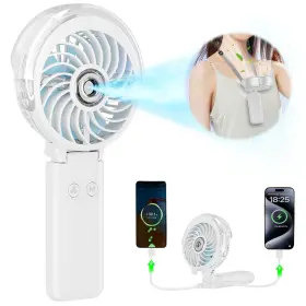 Handfan 972831621881 5200mah Upgraded Personal Misting Fan Rechargeable Handheld Mister Spra