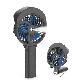 Hf-311bb Handfan Personal Misting Fan 55ml Large Water 9.8 X 4.49 2 Inches Blue