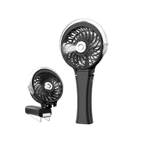 Hf318 Handfan Handheld Misting Fan Portable Mister Usb Rechargeable Personal