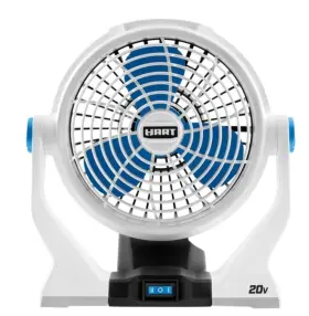 Hpcf01 Hart 20v Rechargeable Cordless Fan Plus Battery