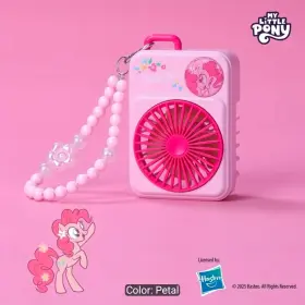 Hasbro Mlp-cf22 My Little Pony Flower Bead Chain Mini Fan Portable Handheld Choose Character New