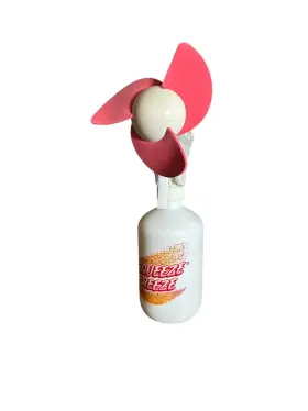 Hawaiian Tropic 780298020330 Vtg Squeeze Breeze Battery Handheld Water Misting Fan Usa #2