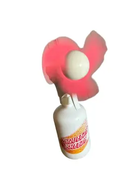 Hawaiian Tropic 780298020330 Vtg Squeeze Breeze Battery Handheld Water Misting Fan Usa #3