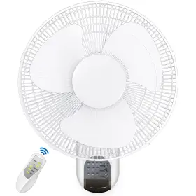 Healsmart 840166216651 16-inch Digital Wall Mount Oscillating Fan