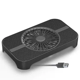 Hz-x3 Heccooling Network Devices Cooling Solution Usb Fan Airflow 65.8cfm 5v Small Black