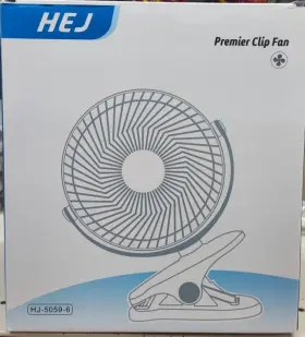 Hj-5059 Hej Premier Clip Fan Ventilador De Port Til Conocido Como Modelo