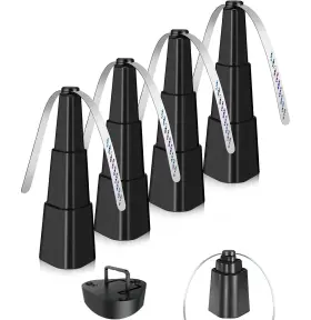 Hescaz 766664928936 4 Pack Fly Fans For Tables Repellent Fan Outdoor Indoor Keep Flies Away T