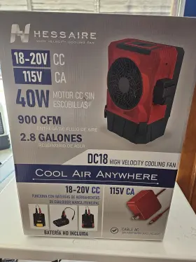 Dc18 Hessaire High Velocity Cooling Fan