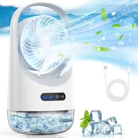 Pac01 Hiketrax Portable Air Conditioners 3 In 1 Personal Conditioner Speeds Usb Mini