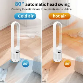 Hiluce 976757560019 Fan And Heater Combo 3-in-1 Bladeless With Remote Space Hepa F #2