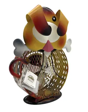 Hbm-7001 Himalayan Breeze Breezedog Shaped Electric Fan Metal Blades Decorative 14in Tall #2