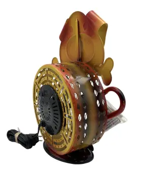 Hbm-7001 Himalayan Breeze Breezedog Shaped Electric Fan Metal Blades Decorative 14in Tall #3